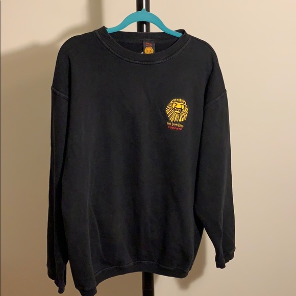 Disney Other - Disney Lion King Broadway Crewneck Sweater Size L